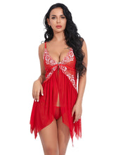 Load image into Gallery viewer, Foreign Trade Supply European and American New Sexy Lingerie Sexy Women's Lace Mesh Sexy Suspender Skirt Home Wear
