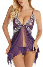 Load image into Gallery viewer, Foreign Trade Supply European and American New Sexy Lingerie Sexy Women's Lace Mesh Sexy Suspender Skirt Home Wear
