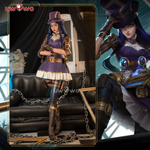 Load image into Gallery viewer, LAST BATCH UWOWO League of Legends/LOL: Caitlyn Sheriff of Piltover Cosplay Costume
