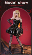 Load image into Gallery viewer, 【Halloween Special Offer 68% OFF】IN STOCK Misa Amanee Cosplay Anime DokiDoki-SR Women Black Leather Dress Halloween Costume
