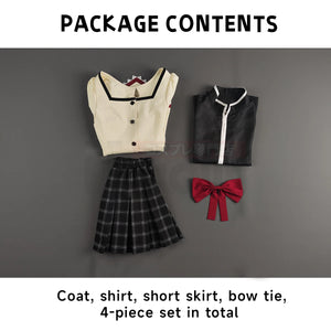 HOLOUN Puella Magi Madoka Magica Anime Kaname Madoka Cosplay Costume Jk Skirt Shirt Akemi Homura Tomoe Mami Miki Sayaka Sakura