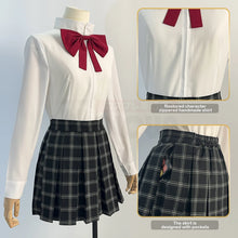 Load image into Gallery viewer, HOLOUN Puella Magi Madoka Magica Anime Kaname Madoka Cosplay Costume Jk Skirt Shirt Akemi Homura Tomoe Mami Miki Sayaka Sakura
