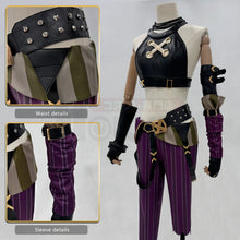 Load image into Gallery viewer, HOLOUN LOL Game Jinx Cosplay Costume Wig Loli Outfit Halloween Christmas Gift Cos Convention
