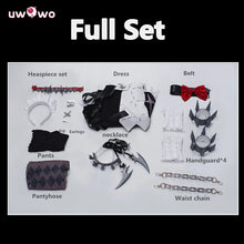Load image into Gallery viewer, UWOWO  Collab Series: Game Zenless Zone Zero Cosplay/ZZZ Ellen Joe Maid Cosplay Costume  Halloween Dress Shark Tail Costume
