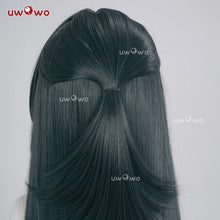 Load image into Gallery viewer, UWOWO Astra Yao Wig Game Zenless Zone Zero ZZZ Astra Yao Cosplay Wig Dark Green Hair Halloween Wig
