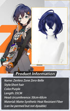Load image into Gallery viewer, UWOWO Belle Wig Game Zenless Zone Zero Cosplay/ZZZ Cosplay Belle  Cosplay Wig
