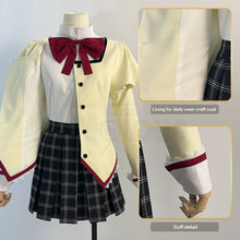 Load image into Gallery viewer, HOLOUN Puella Magi Madoka Magica Anime Kaname Madoka Cosplay Costume Jk Skirt Shirt Akemi Homura Tomoe Mami Miki Sayaka Sakura
