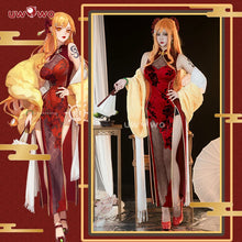 Load image into Gallery viewer, LAST BATCH UWOWO Fanart Namii Chinese Dress Cheongsam Cosplay Costume For Women Anime Costume With Sticker
