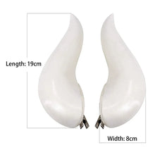 Load image into Gallery viewer, In Stock DAZCOS Anime Overlord Albedo Cosplay Costume Halloween Christmas Costume Cos Women White Dress Overlord Albedo Cosplay
