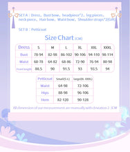 Load image into Gallery viewer, LAST BATCH UWOWO Exclusive Genshin Impact Fanart Kokomi Starlit Jellydream Formal Dress Cosplay Costume Bud Dress With Petticoat
