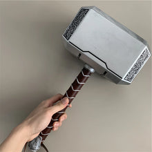 Load image into Gallery viewer, 44cm Thor&#39;s Hammer Cosplay 1:1 Thunder Hammer Weapons Model Kids Gift Avengers Superhero Role Playing Captain America Iron Man
