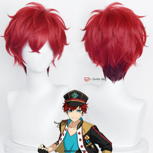Anime Ensemble Stars ES Tsukinaga Leo Sena Izumi Kagehira Mika Harukawa Sora Shino Hajime Amagi Hiiro Cosplay Wig + Wig Cap