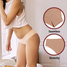 Load image into Gallery viewer, 3 Pcs Set Seamless Panties for Women Breathable Low Waist Sexy Underwear Solid Silk Briefs Invisible Seamless Panties Woman
