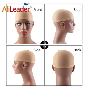 Alileader Beauty Wish Wig 1Pcs-5Pcs New Stretchable Elastic Hair Nets Snood Wig Cap Cool Mesh Cosplay Black Color FishHairnet