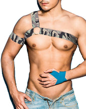 Load image into Gallery viewer, CLEVER-MENMODE Harness Bondage Costume Men Sexy Chest Shoulder Elastic Belt Harness hombre Body bdsm Stage Clubwear Lingerie
