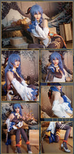 Load image into Gallery viewer, Game Genshin Impact Cosplay Ganyu Costume Shoes Horns Wig Cosplay Anime Game Gan Yu Women Outfit Anime Halloween Party Fancy
