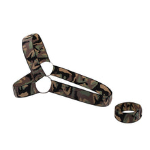 Load image into Gallery viewer, CLEVER-MENMODE Harness Bondage Costume Men Sexy Chest Shoulder Elastic Belt Harness hombre Body bdsm Stage Clubwear Lingerie
