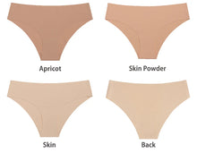 Load image into Gallery viewer, 3 Pcs Set Seamless Panties for Women Breathable Low Waist Sexy Underwear Solid Silk Briefs Invisible Seamless Panties Woman
