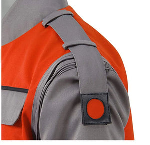 High-quality Back To The Future Cosplay Costume Jr Marlene Seamus Marty Mcfly Jacket Orange Outwear Coat Made Any Size
