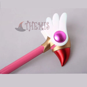 Athemis The Magic Card Girl Sakura Bird Head Staff Cardcaptor Sakura Magic Wand High Quality Same As Original Character