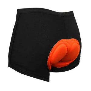 Unisex Black Bicycle Cycling Pants Solid Cosplay Comfortable Underwear Sponge Gel 3D Padded Bike Short Pants Cycling Shorts