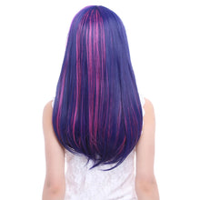 Load image into Gallery viewer, L-email wig Hot Sale 60cm/23.62inches Cosplay Wigs Mixed Color Little Pony Heat Resistant Synthetic Hair Perucas Cosplay Wig
