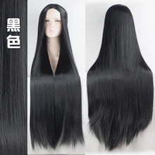 Load image into Gallery viewer, 100cm cosplay Long Wig HSIU high temperature fiber Synthetic Wigs Cosplay Wigs Party Wigs 21 color

