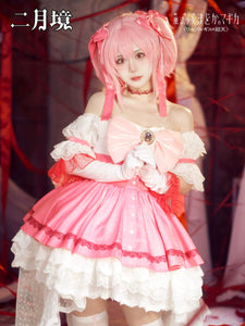 February Deer Eye round Cos Costume Women's Clothing Puella Magi Madoka Magica Witch Night Back to the Sky Cosplay Dress