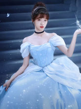 Load image into Gallery viewer, Halloween 61 Cinderella Princess Dress Cinderella Cosplay Fairy Adult Party Gift Clothes
