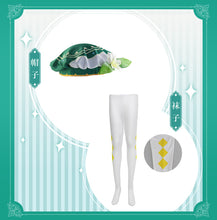 Load image into Gallery viewer, Venti Cosplay Costume Vest Shorts Hat Stockings Venti Outfits Barbatos Wendi Windy Outfits Anime Comic Con
