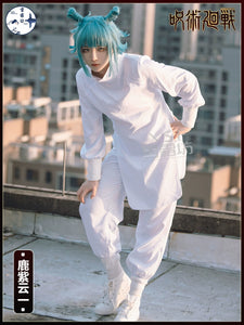 Snow Frost Square Curse Back to Fight Cosplay Deer Ziyun One Cos Costume Men's Full Set Anime Clothing Deer Ziyun