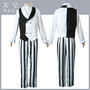 Wenhao Stray Dogs Season 4 Cos Costume Nikorai Nikolai Gogogol Cosplay Clothing Cloak Suit