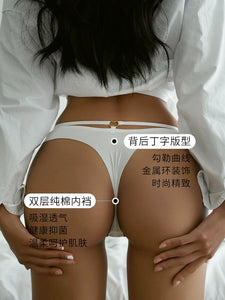 European and American Sexy Cool Ice Silk Student Hip Lifting Underwear