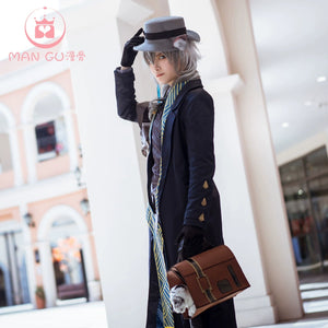 Mangu Ark of Tomorrow Cos Silver Gray COS Costume York's Cold Wind Bingyuan Messenger New Leather Cosplay Men's Clothing