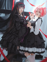 Load image into Gallery viewer, Manbiao Lumu round Cos Evening Dress Puella Magi Madoka Magica Don Quixote Linkage Xiaomei Flame Cosplay Clothing
