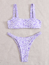 Load image into Gallery viewer, Women Bikini Push Up Padded Thong Swimsuit Cut Bathing Suit

