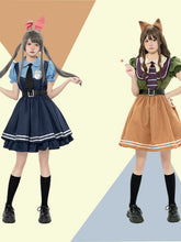 Load image into Gallery viewer, Zootopia Halloween Cosplay Costume Comic-Con Rabbit Judy Officer Judy Full Set Dress
