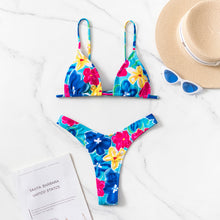 Load image into Gallery viewer, Women&#39;s Swimsuit 2023 New Fashion Sexy Bikini Small Size Sexy T-Back Hot Spring Skirt Three-Piece Swimsuit
