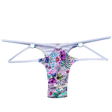 Load image into Gallery viewer, New Style Fashion Super Sexy Cross T-Back Bikini Pants Double Straps Tension Adjustment Bikini Swimming Trunks
