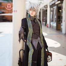 Load image into Gallery viewer, Mangu Ark of Tomorrow Cos Silver Gray COS Costume York&#39;s Cold Wind Bingyuan Messenger New Leather Cosplay Men&#39;s Clothing
