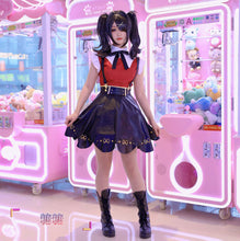Load image into Gallery viewer, 【Wetrose】In Stock NEEDY GIRL OVERDOSE Amechan K Angel Cosplay Costume Game Seifuku Full Set JK Chou Zetsu Sai Kawa Ten Shi Chan
