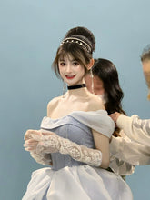Load image into Gallery viewer, Halloween 61 Cinderella Princess Dress Cinderella Cosplay Fairy Adult Party Gift Clothes
