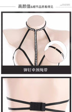 Load image into Gallery viewer, Sexy lingerie sexy non-take-off pajamas 2024 new passion uniform bed temptation dating robe plus size clothes

