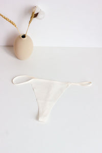 Fashion Pieces Sexy Seamless Cotton Crotch T-Shaped Panties Minimalist Metal Ring One-Piece Thin Belt Low Waist T-String for Women Inner