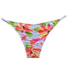 Load image into Gallery viewer, New Super Sexy Girls T-Back Bikini Pants Printed Back Pleating Single Super Small Cute Swimming Sea
