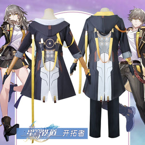 Broken Star Dome Railway Pioneer Male Main Dome Cos Costume Protagonist Cosplay Anime Game Clothing Full Set C Suit