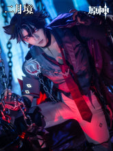 Load image into Gallery viewer, February Jing LEO Sley Cos Costume Men&#39;s Original God Fengdan Mechanical Punk Full Set Cosplay Game Anime Suit
