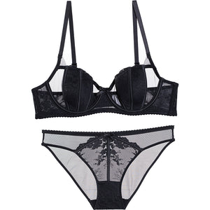 Small Chest Gathered Light Slim and Sexy Pure Desire Underwear