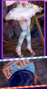 Cos-Mart Anime Panty & Stocking With Garterbelt Panty/Stocking Cosplay Costume Combat Dress Activity Party Role Play Clothing
