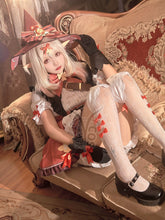 Load image into Gallery viewer, Original God Cos Koli Witch New Skin Qi Flower Star Candle Little Devil Cosplay Suit Anime Game C Suit Full Set
